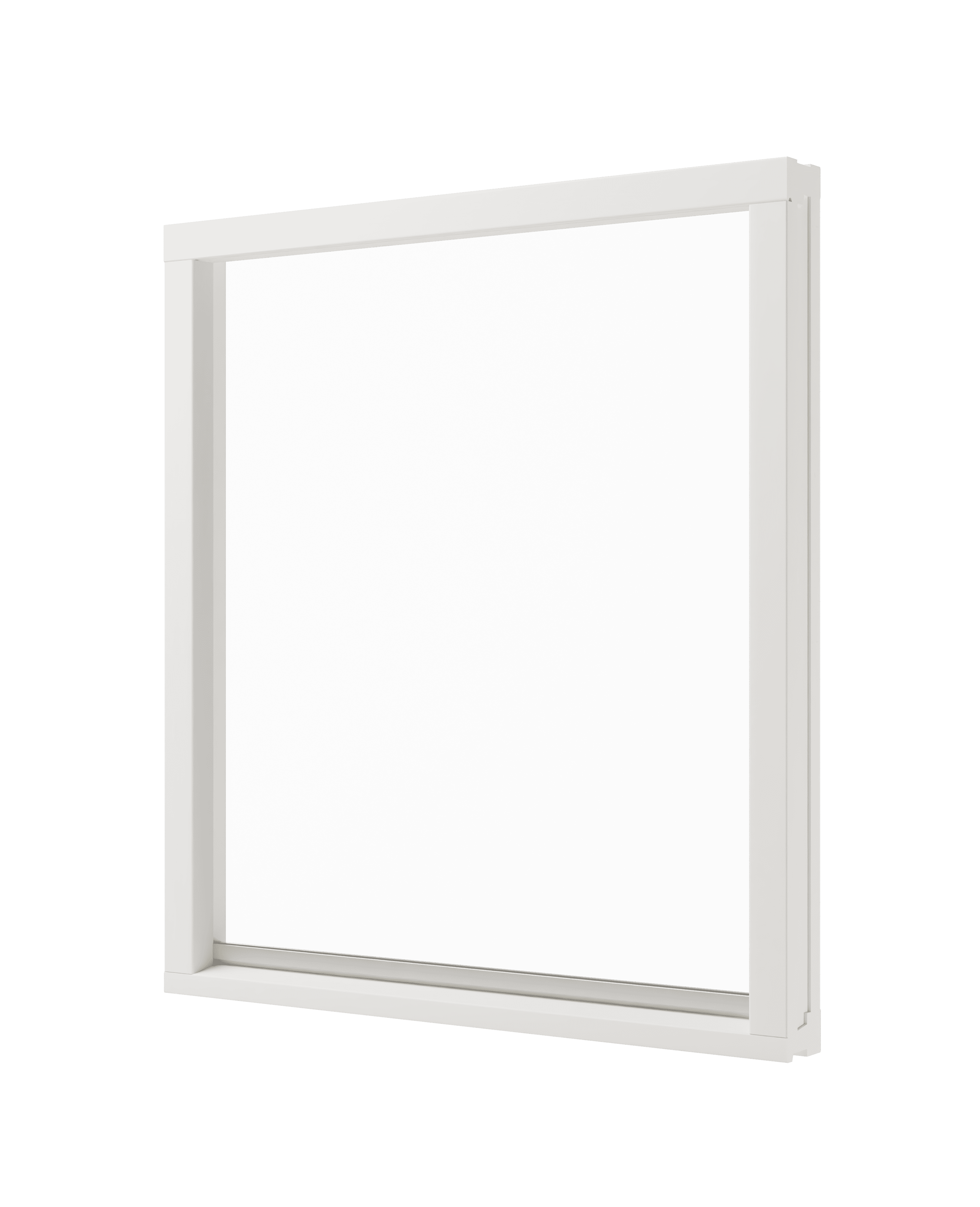 vast glas 1 vak mahonie